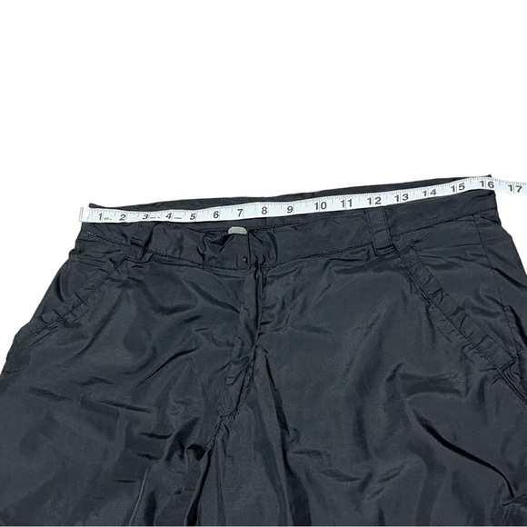 Sunice Black Weather Straight Leg Capri Polyester Crop Pants Size L - Picture 6 of 10